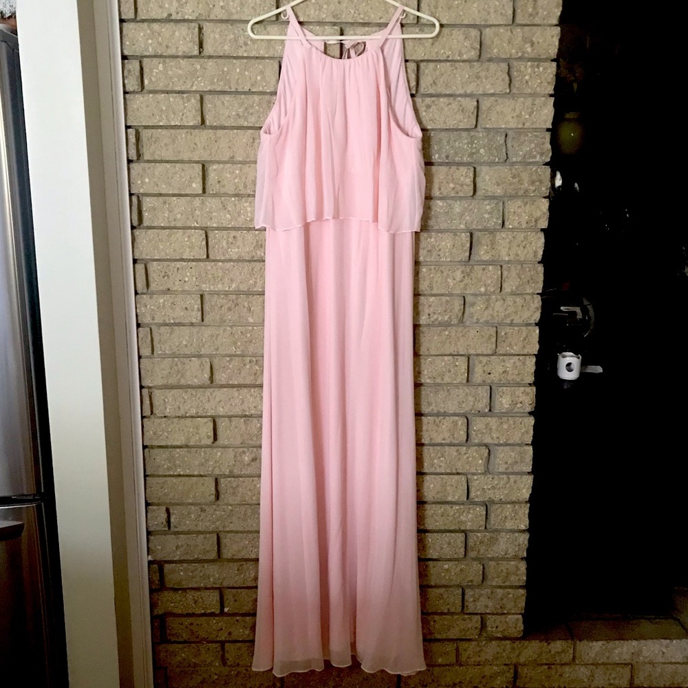 David’s Bridal Pink Formal